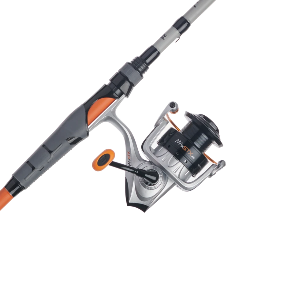 Abu Garcia MAX STX Spinning Combo, Orange 1 Abu Garcia MAX STX Spinning Combo, Orange