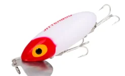 ARBOGAST - 2" JITTERBUG 3/8 Oz -Cheap Angleris Store REDWHITE